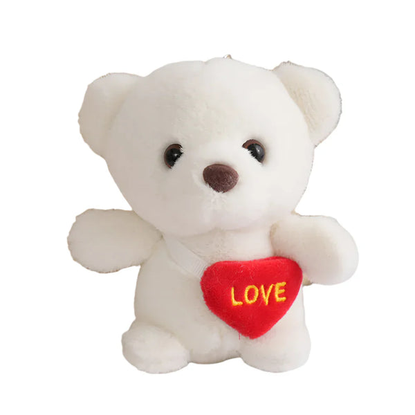 Cute Bear Plush Keychain Pendant Toy-0