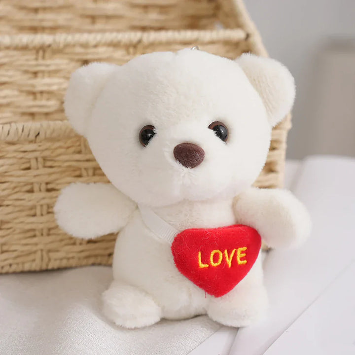Cute Bear Plush Keychain Pendant Toy-1