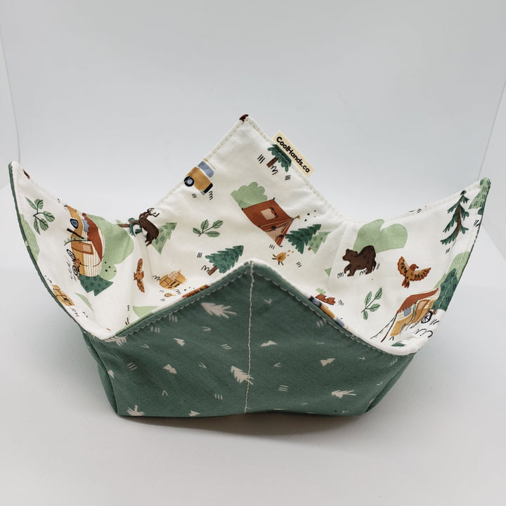 100% Cotton Microwavable Bowl Cozy - A Tents Situation-2