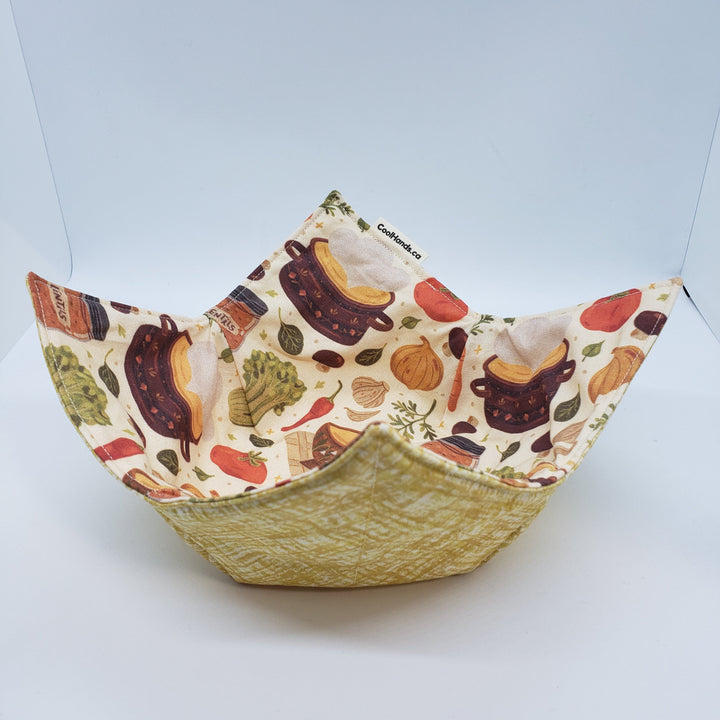 100% Cotton Microwavable Bowl Cozy - SouperBowl-3