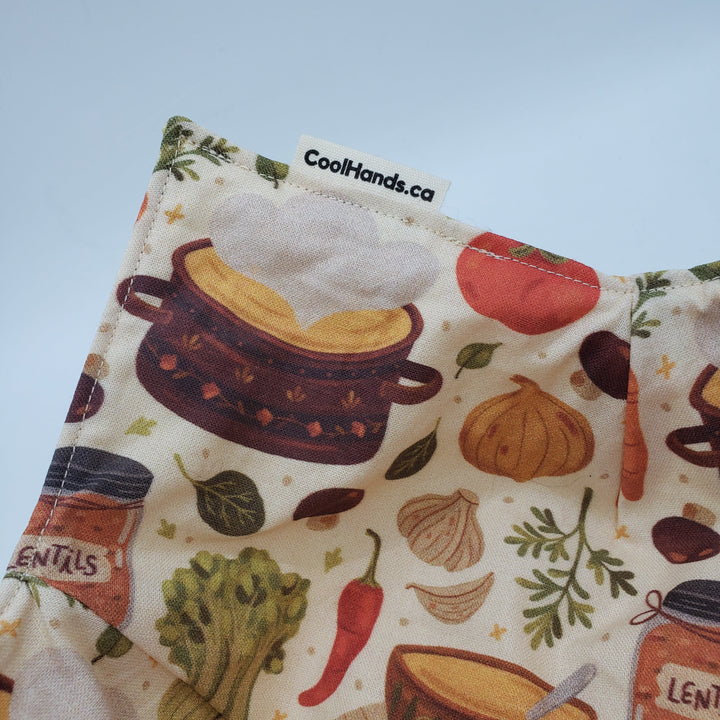 100% Cotton Microwavable Bowl Cozy - SouperBowl-1
