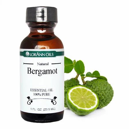 Bergamot Essential Oil Flavoring - Super Strength Flavor 1 oz., 16 oz., 1 Gallon-0