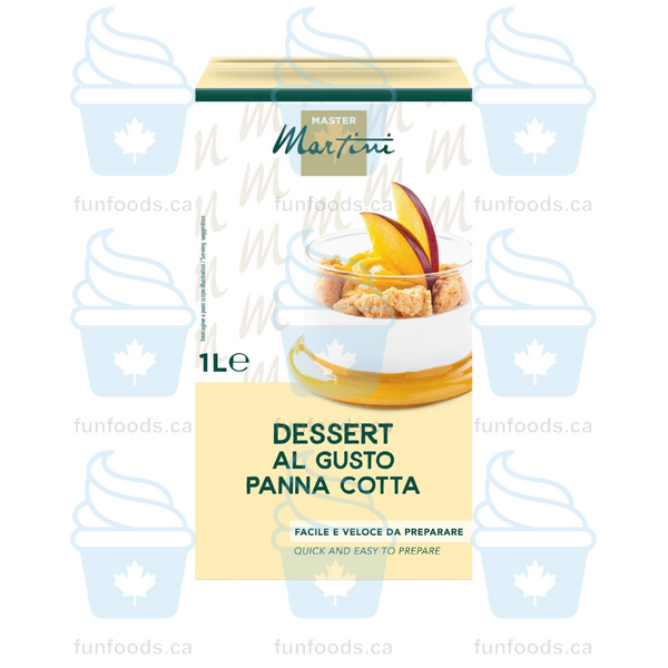 Panna Cotta Dessert Base - Case of 12 x 1L - Master Martini Canada-0