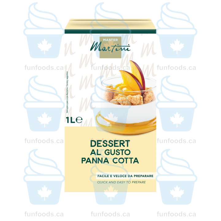 Panna Cotta Dessert Base - Case of 12 x 1L - Master Martini Canada-0