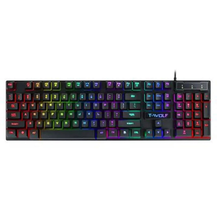 Gaming Usb Luminous Wired Keyboard Floating Manipulator My Store