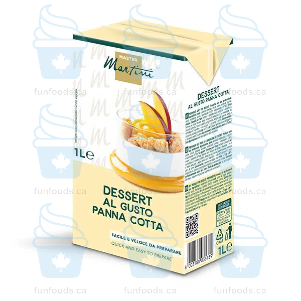 Panna Cotta Dessert Base - Case of 12 x 1L - Master Martini Canada-1