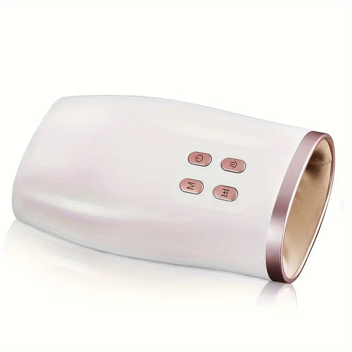 Heated Hand Massager - Soothing Heat Therapy (White)-0