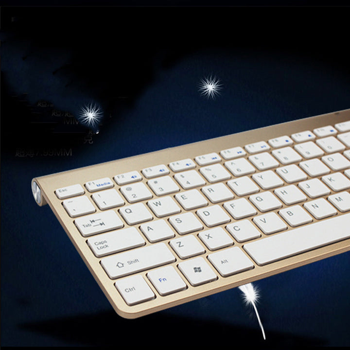 2.4G Wireless Keyboard And Mouse Protable Mini Keyboard Mouse Combo Set For Notebook Laptop Mac Desktop PC Computer Smart TV PS4 My Store