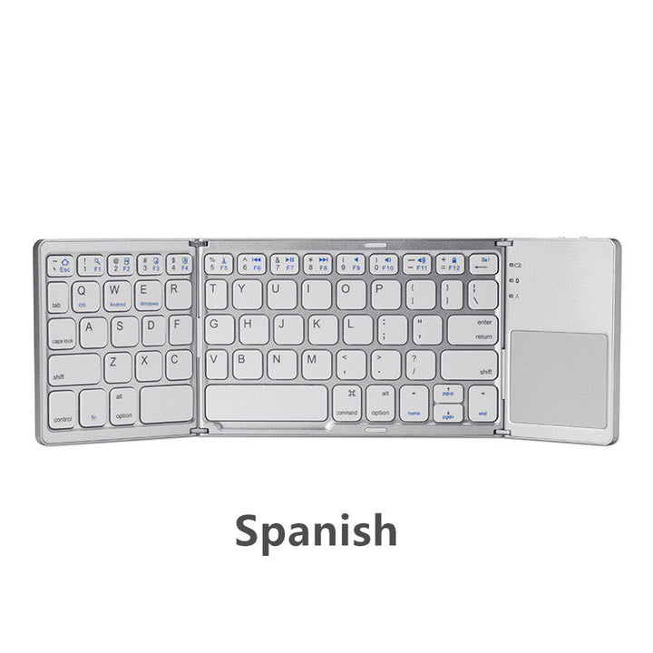 Ultra-thin Tri-fold Folding Touch Keyboard My Store