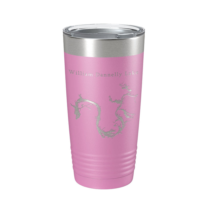 William Bill Dannelly Reservoir Tumbler Lake Map Travel Mug Insulated Laser Engraved Coffee Cup Millers Ferry Alabama 20 oz CarveBright