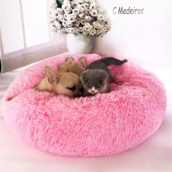 Round Long Hairy Autumn And Winter Nest Pad Cat Mattress My Store