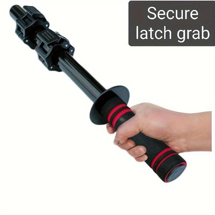 Adjustable Dumbbell Handles for Arm & Forearm Strength Training(Black)-2