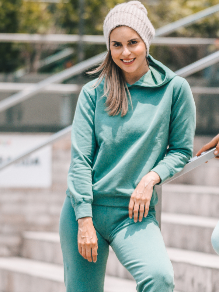 Warm Paradise Hoodie Jacarandá