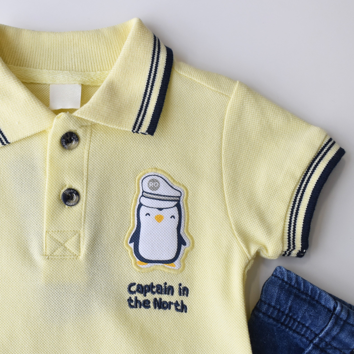 Penguin Polo Casual Short Set-3