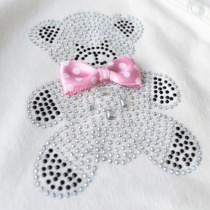 The Pink Bear Baby Pajama Set-1