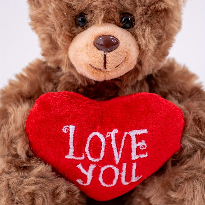 Valentine's 'Love You' Plush Bear-2