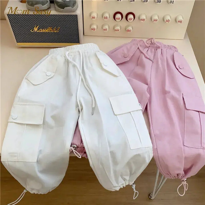 Cotton Cargo Pants for Infants and Toddlers (All Seasons) My Store