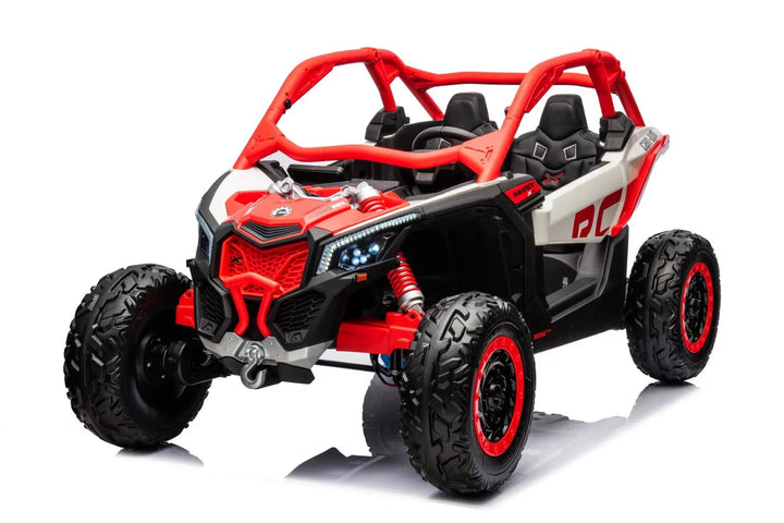 2x24V 4x4 Can Am Maverick 2 Seater Ride on UTV for Kids-5