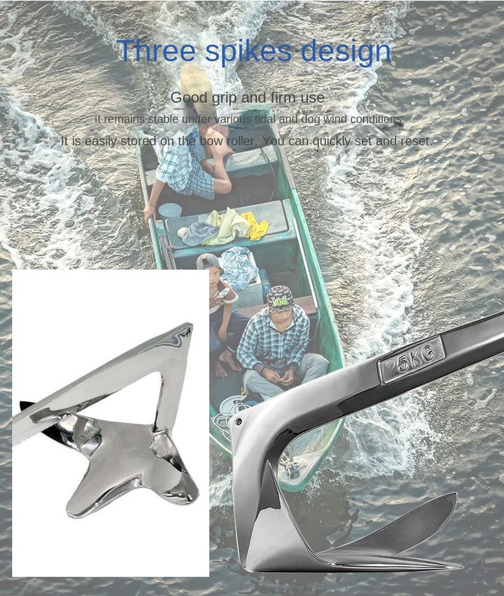 316 Stainless Steel Bruce Anchor-3
