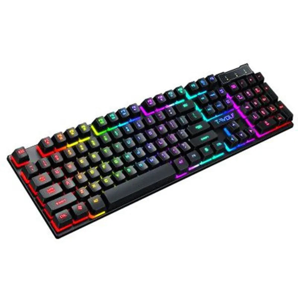 Gaming Usb Luminous Wired Keyboard Floating Manipulator My Store