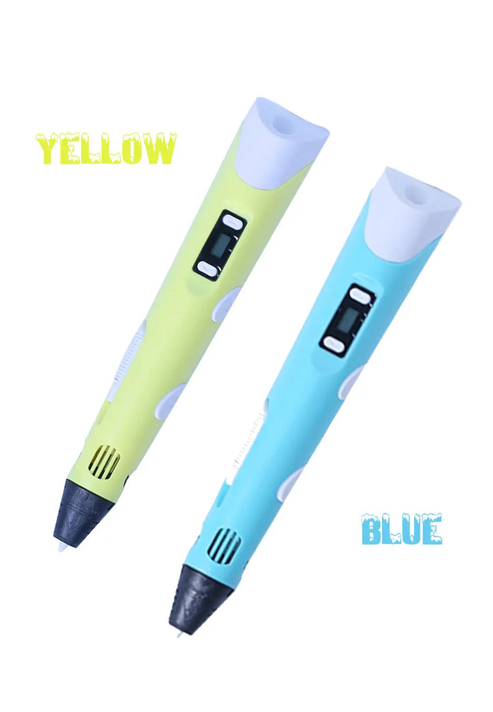 3D print pen 3D pen two generation graffiti 3D stereoscopic paintbrush children puzzle painting toys My Store