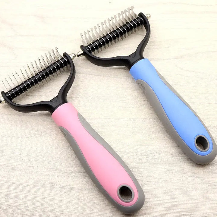 Pet Long-haired Dogknot Comb Double-sided Blade Dog My Store