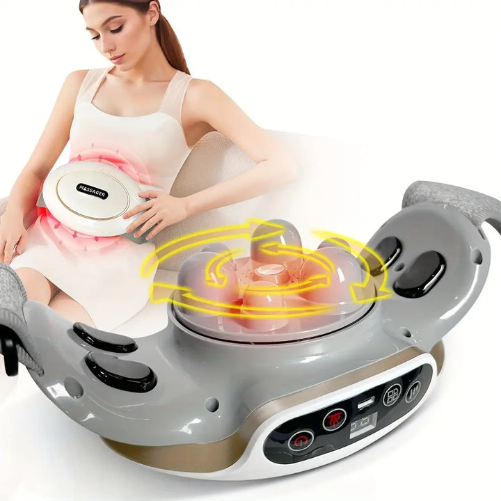 Full Body Massager with Soothing Warm Heat(White)-3