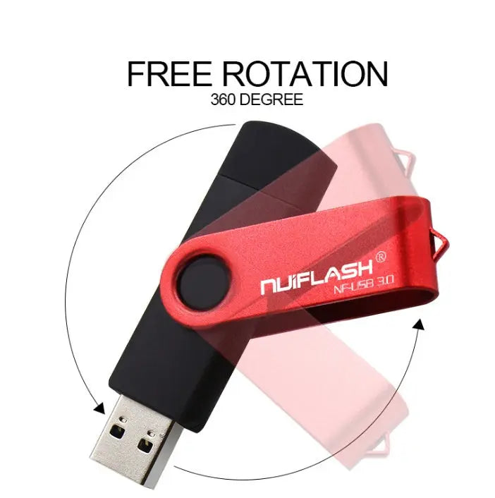 OTG 64GB 32GB 16GB Pen Driver USB Flash Disk External Storage Rod 32GB 3.0U Disk My Store