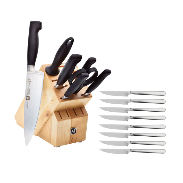 ZWILLING **** Four Star 8 Piece Knife Block Set, Nature-0