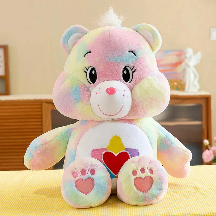 Rainbow Bear Plush Toy Soft Stuffed Pillow-1