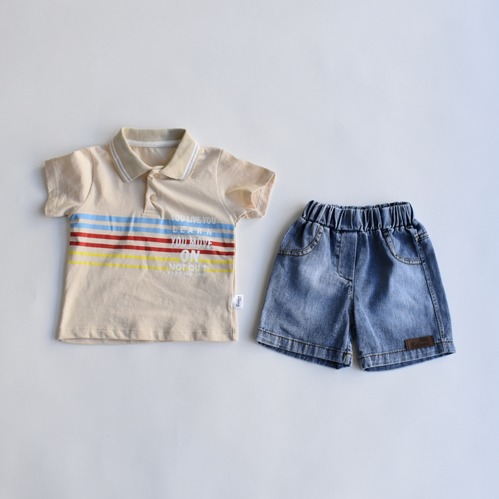 The Resilient Stride Boys Polo Set JuniorKids