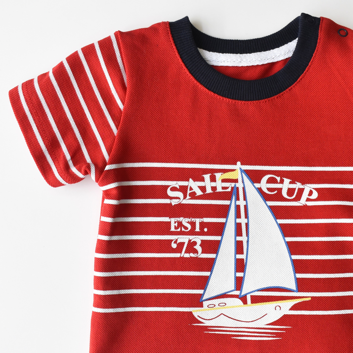 Sail Cup Casual Short Set-2
