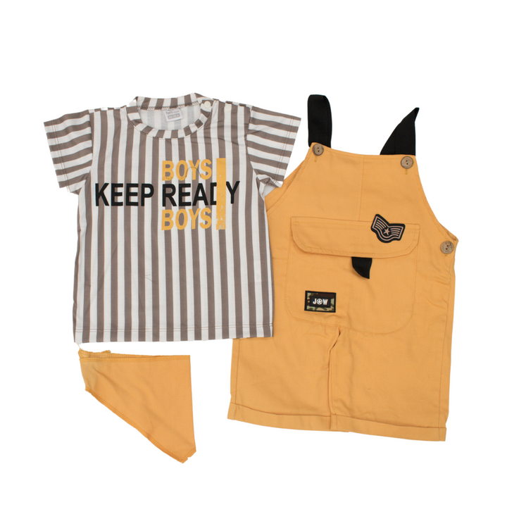 Cowboy Boys Overall Set-3