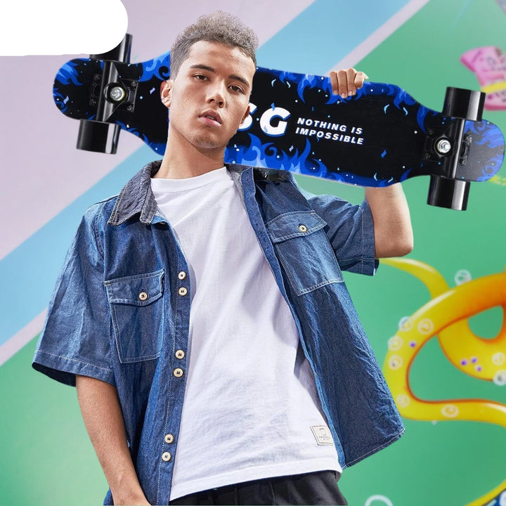Wide Wheel Skateboard Dance Board for Adults-1