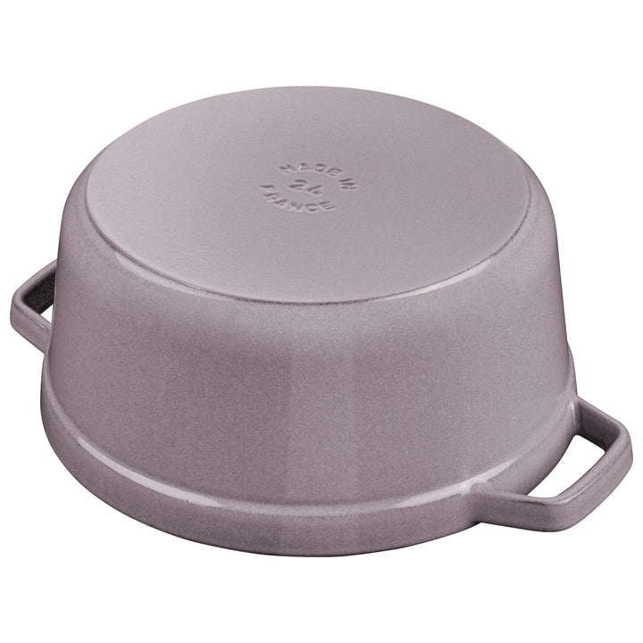 STAUB La Cocotte 3.7 L Cast Iron Round Cocotte, Cherry Blossom-2