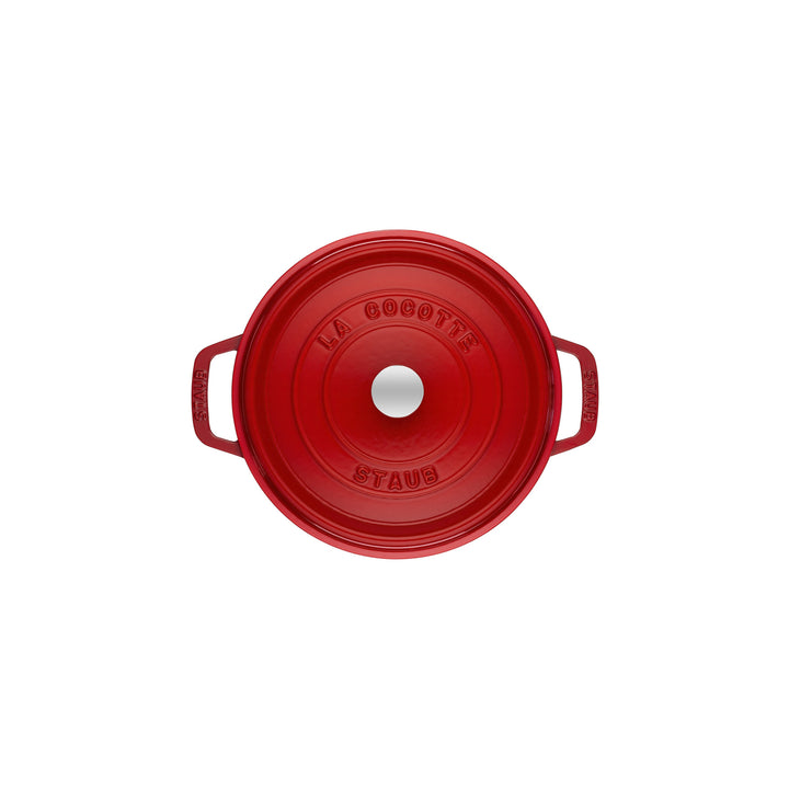 STAUB La Cocotte 8.4 L Cast Iron Round Cocotte, Cherry-3