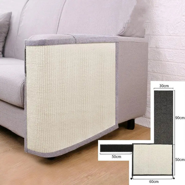 Ultimate Cat Scratch Defender: Premium Sofa Cover With Anti-Scratch Technology Dog Hugs Cat