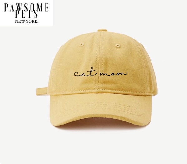 CAT MOM HAT - YELLOW Pawsomepetsnewyork