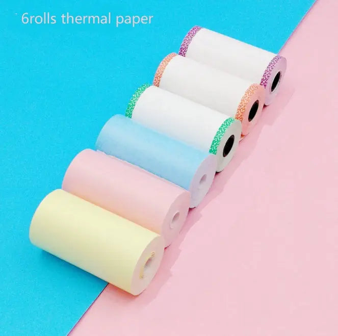 Mini Bliuetooth Wireless Thermal Printer Paper Sticker Label Printer My Store
