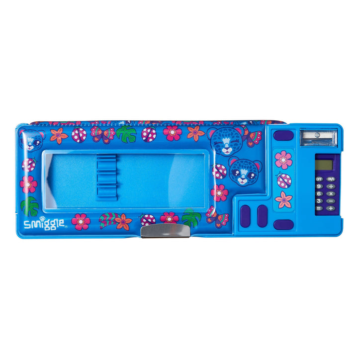 Smiggle - Budz Mavişler Hesap Makineli Pop Out Otomatik Kalem Kutusu-3