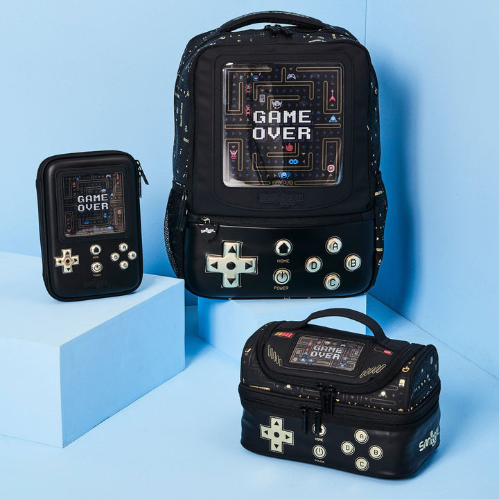 Smiggle - 3D Kabartmalı Tetris Temalı Gamer Hardtop Kalem Kutusu-3