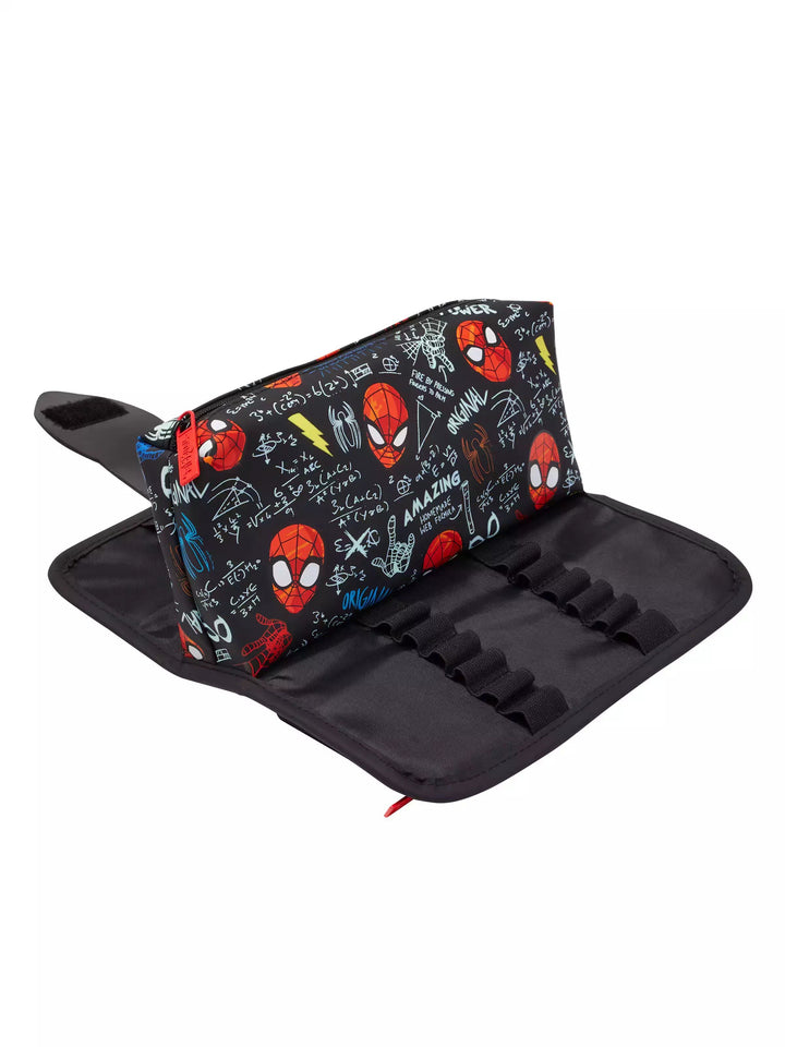 Smiggle - Marvel Spiderman Çift Gözlü Kalem Kutusu-1