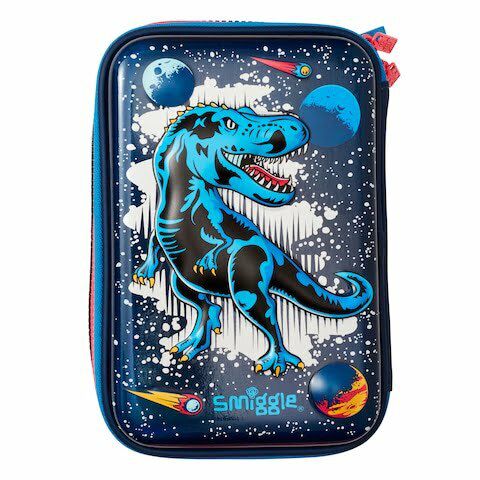 Smiggle - Moonlit Üçlü Hardtop Kalem Kutusu-1