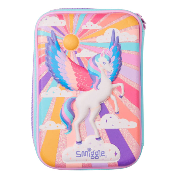 Smiggle - Moonlit Üçlü Hardtop Kalem Kutusu-0