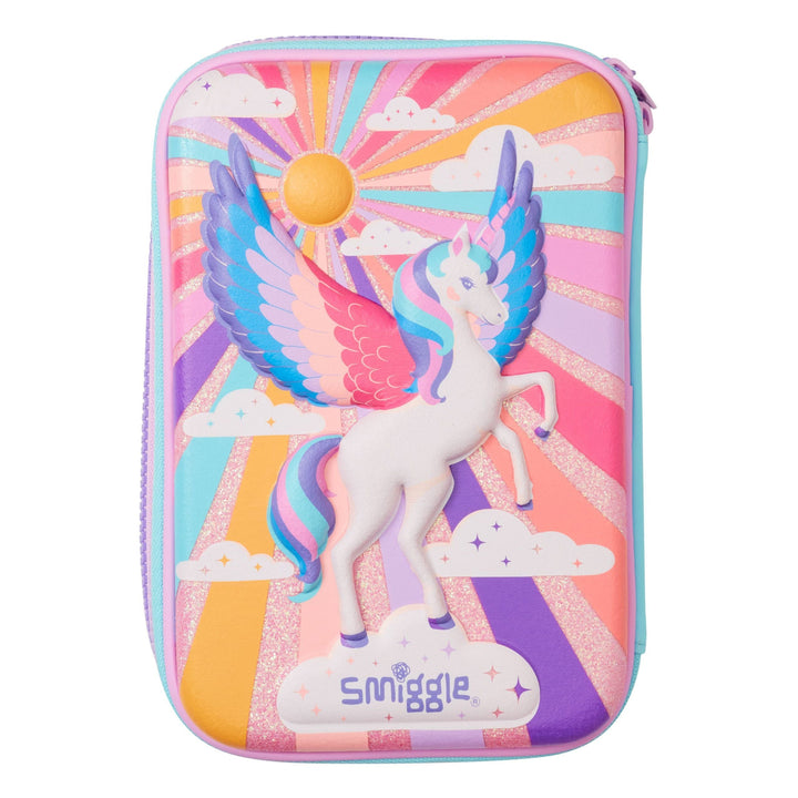Smiggle - Moonlit Üçlü Hardtop Kalem Kutusu-0