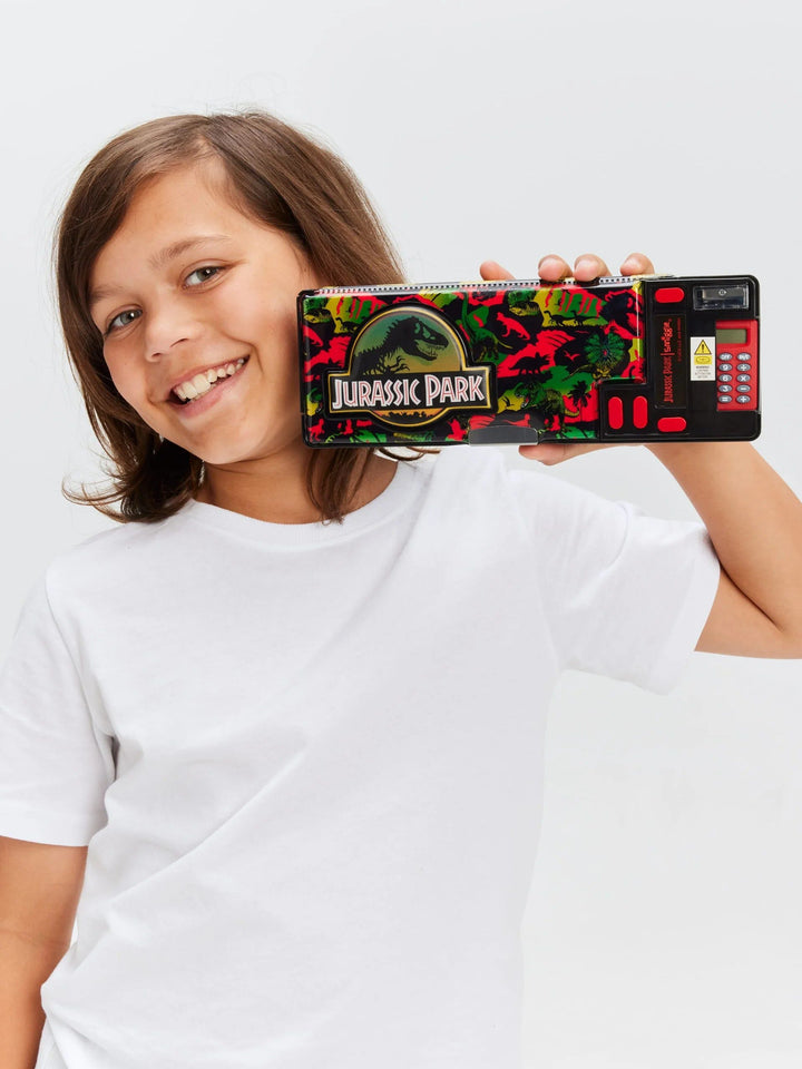 Smiggle - Jurassic Park Hesap Makineli Otomatik Kalem Kutusu-1
