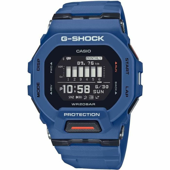 Smartwatch Casio GBD-200-2ER Blue Black Ø 40 mm-0