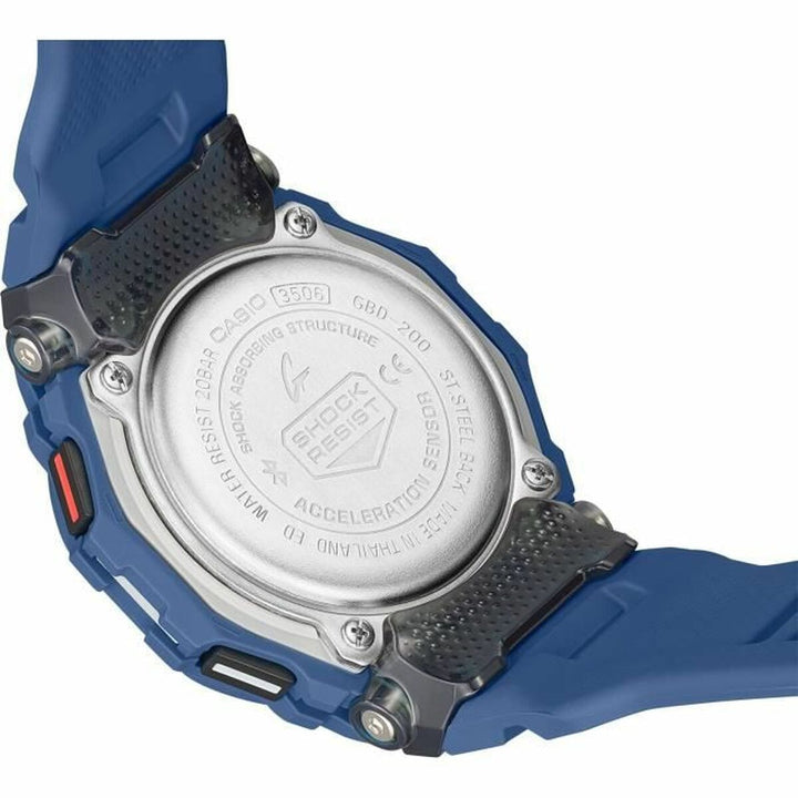 Smartwatch Casio GBD-200-2ER Blue Black Ø 40 mm-1