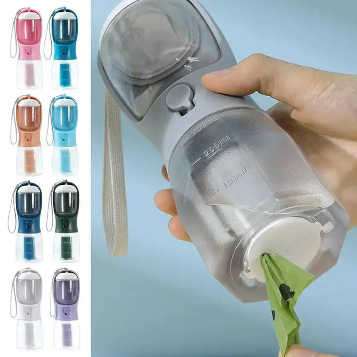 Dog Water Cup Drinking Food Garbage Bag Three-in-one Portable Small Multi-functional Pet Cups Pets Supplies My Store