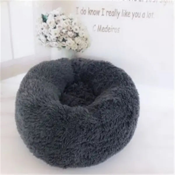 Round Long Hairy Autumn And Winter Nest Pad Cat Mattress My Store